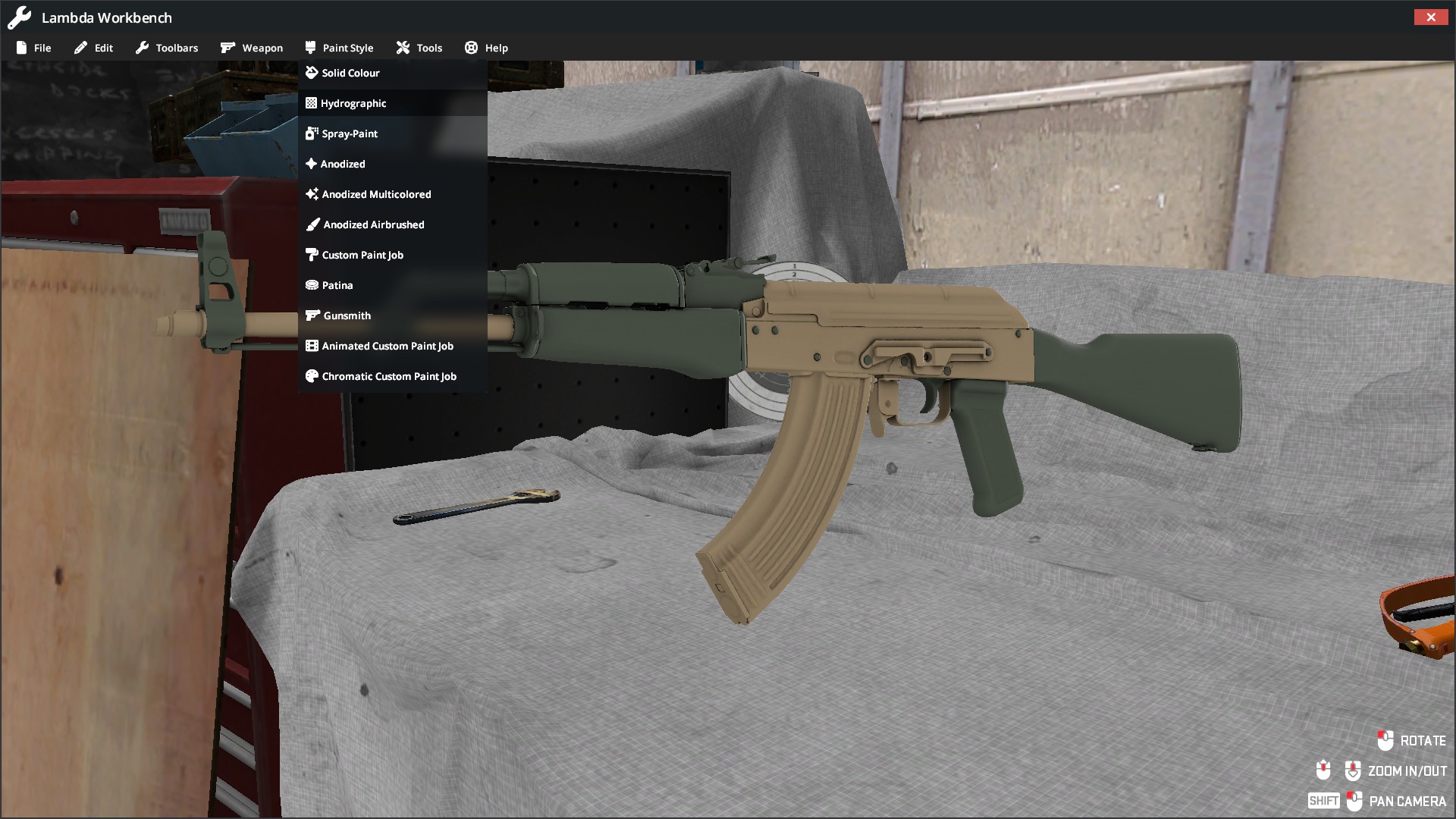 Paint Style Selector