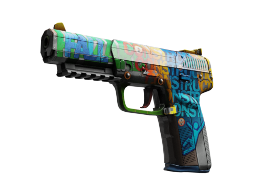 StatTrak™ Five-SeveN | Fall Hazard (Movie Night Edition)