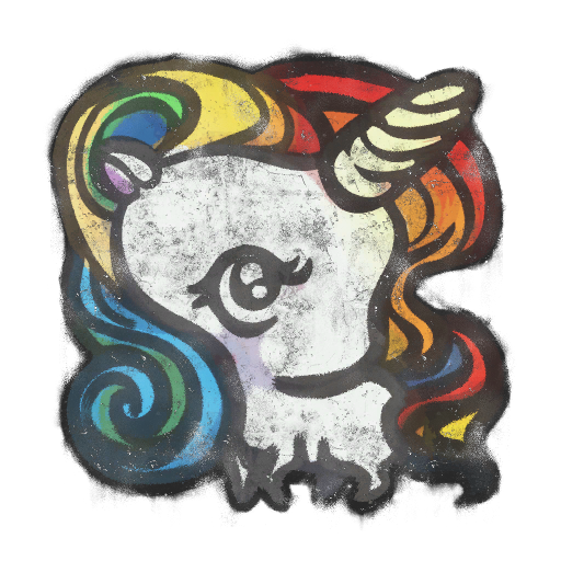 Sealed Graffiti | Unicorn