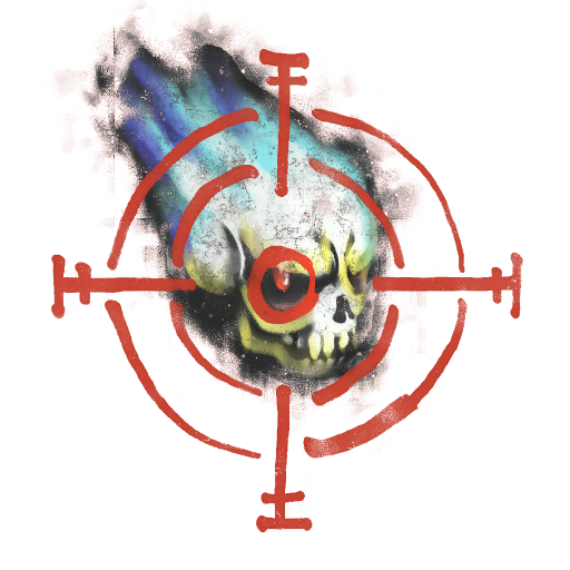 Sealed Graffiti | Skull n' Crosshairs