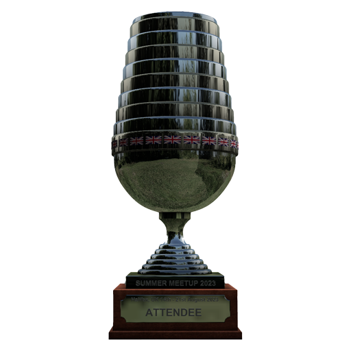 Genuine Summer Meetup 2023 Trophy (Halifax, UK)