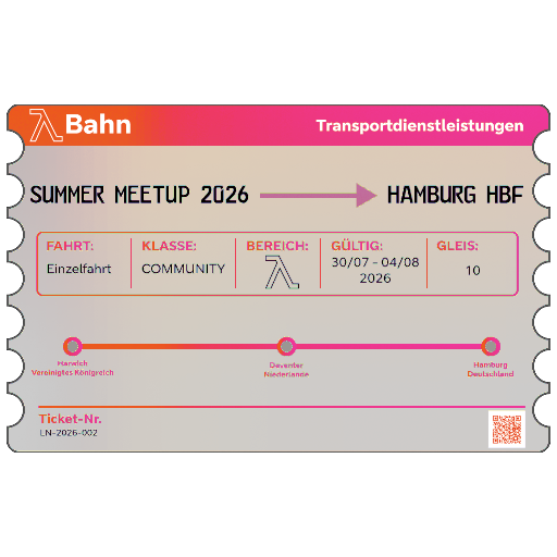S-Bahn Ticket (Holo) | Summer Meetup 2026